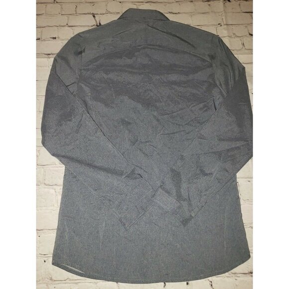 Nwt Mens Small All In Motion Blue Moisture Wicking Quick Dry Travel Shirt - Picture 4 of 4